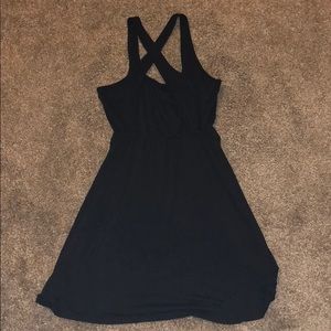 Arizona jean company black dress with open back